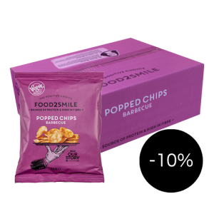 Popped Chips Barbecue | 21x25 gram