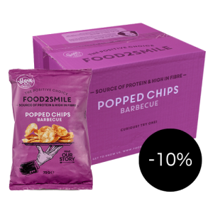 Popped Chips Barbecue | 8x75 gram