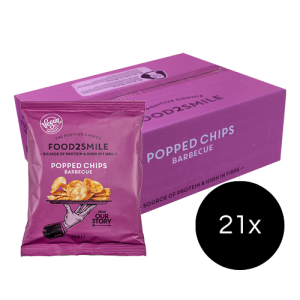 Popped Chips Barbecue | 21x25 gram